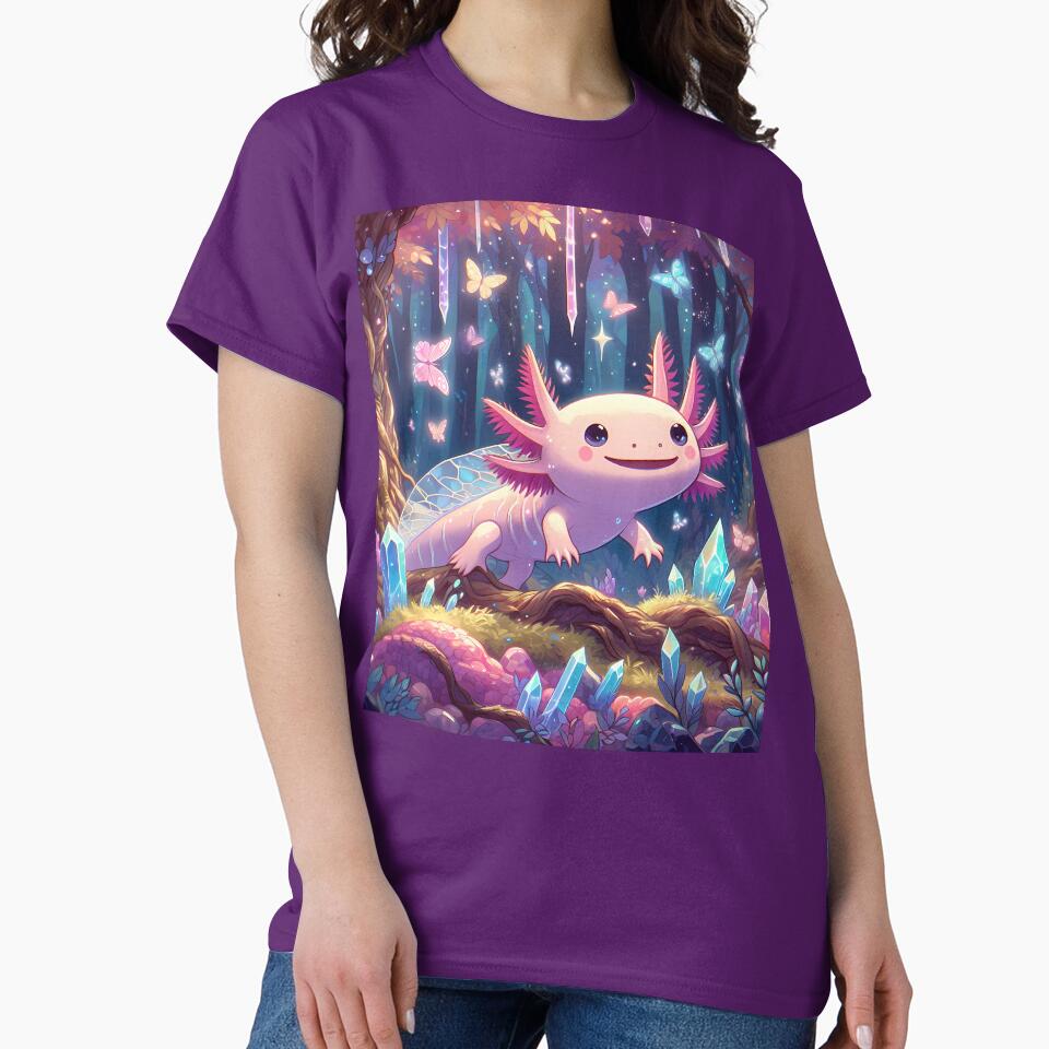 Axolotl Art #85 | Axolotl Lovers by ksgraphics222 T-Shirts, Hoodie, Sweatshirt | BlankRebels.com (Image 2)