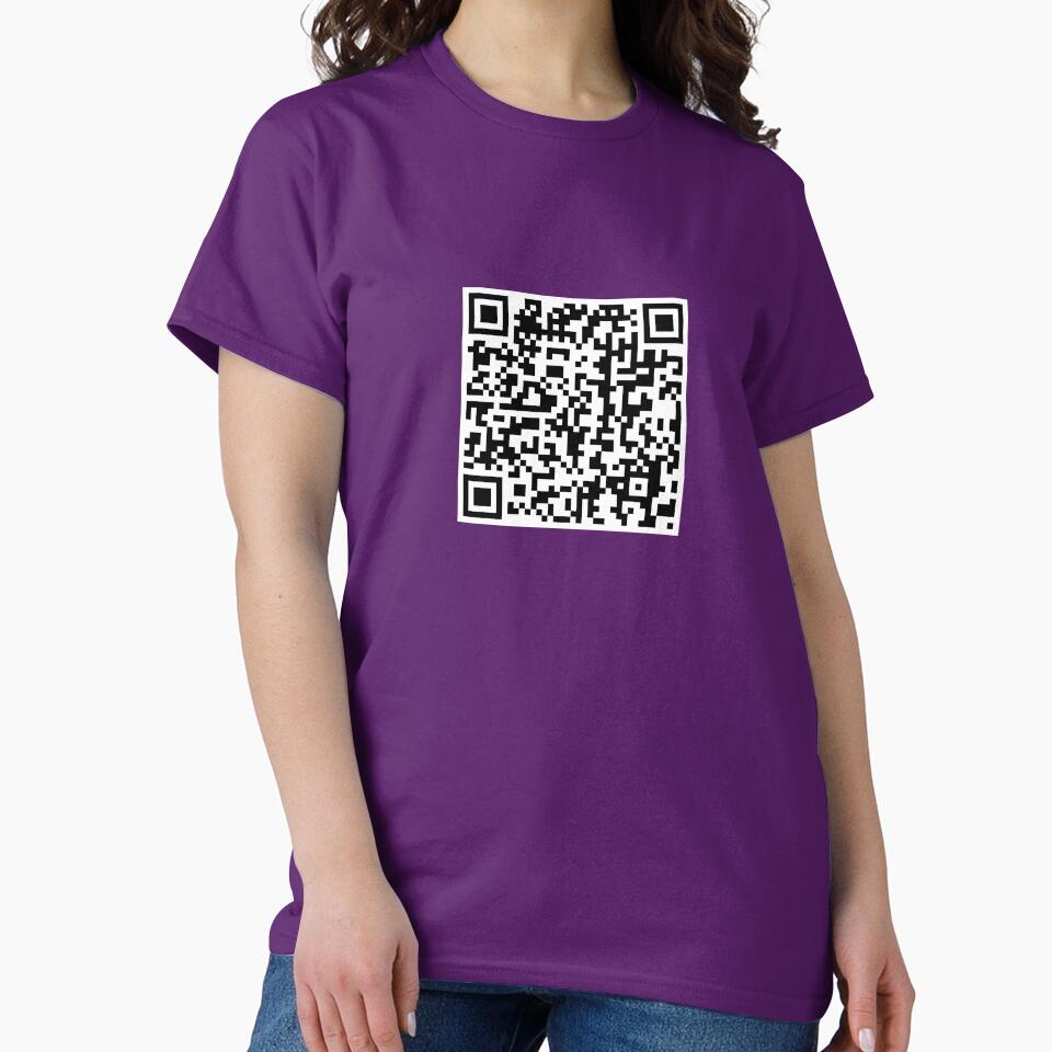 QR Shirt - Boob Scan by LTDesignStudio