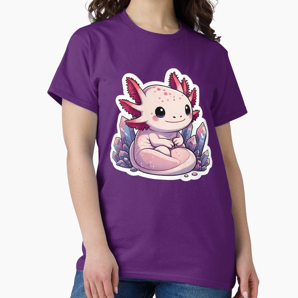 Axolotl Art #109 | Axolotl Lovers by ksgraphics222 T-Shirts, Hoodie, Sweatshirt | BlankRebels.com (Image 2)