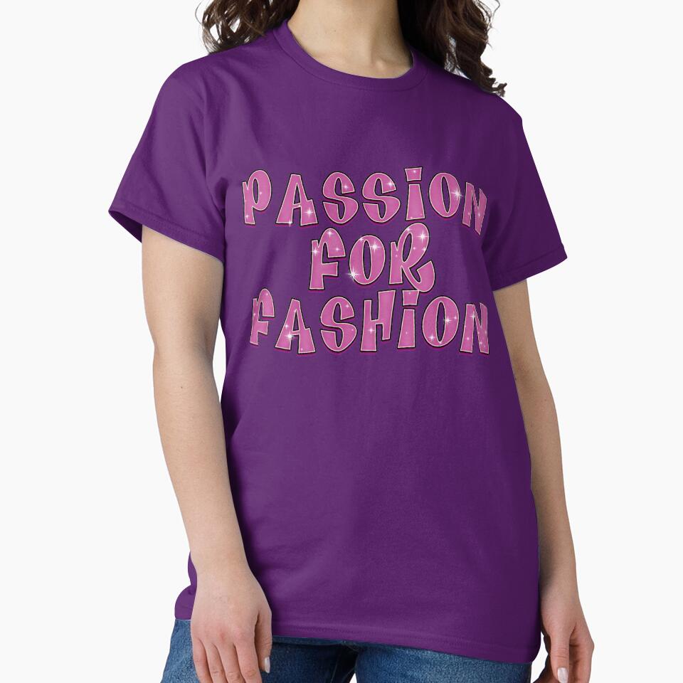 Sparkle Passion for Fashion by RoserinArt T-Shirts, Hoodie, Sweatshirt | BlankRebels.com (Image 2)