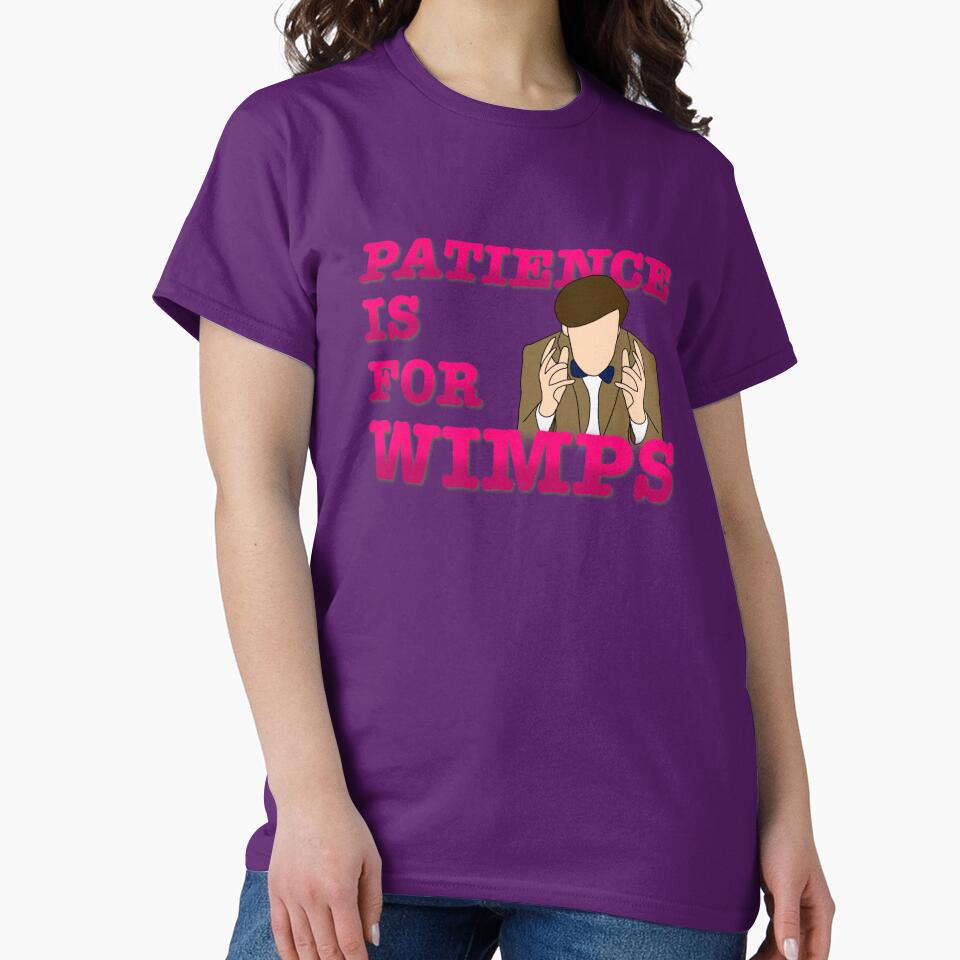 The Doctor Patience is for Wimps by Carys Creations T-Shirts, Hoodie, Sweatshirt | BlankRebels.com (Image 2)