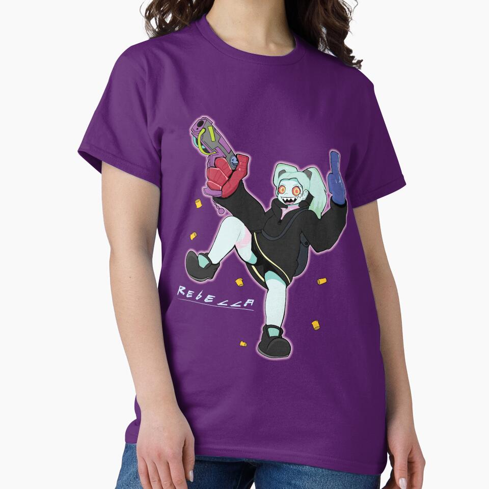 Edgerunners: Rebecca by Wisdomeel T-Shirts, Hoodie, Sweatshirt | BlankRebels.com (Image 2)