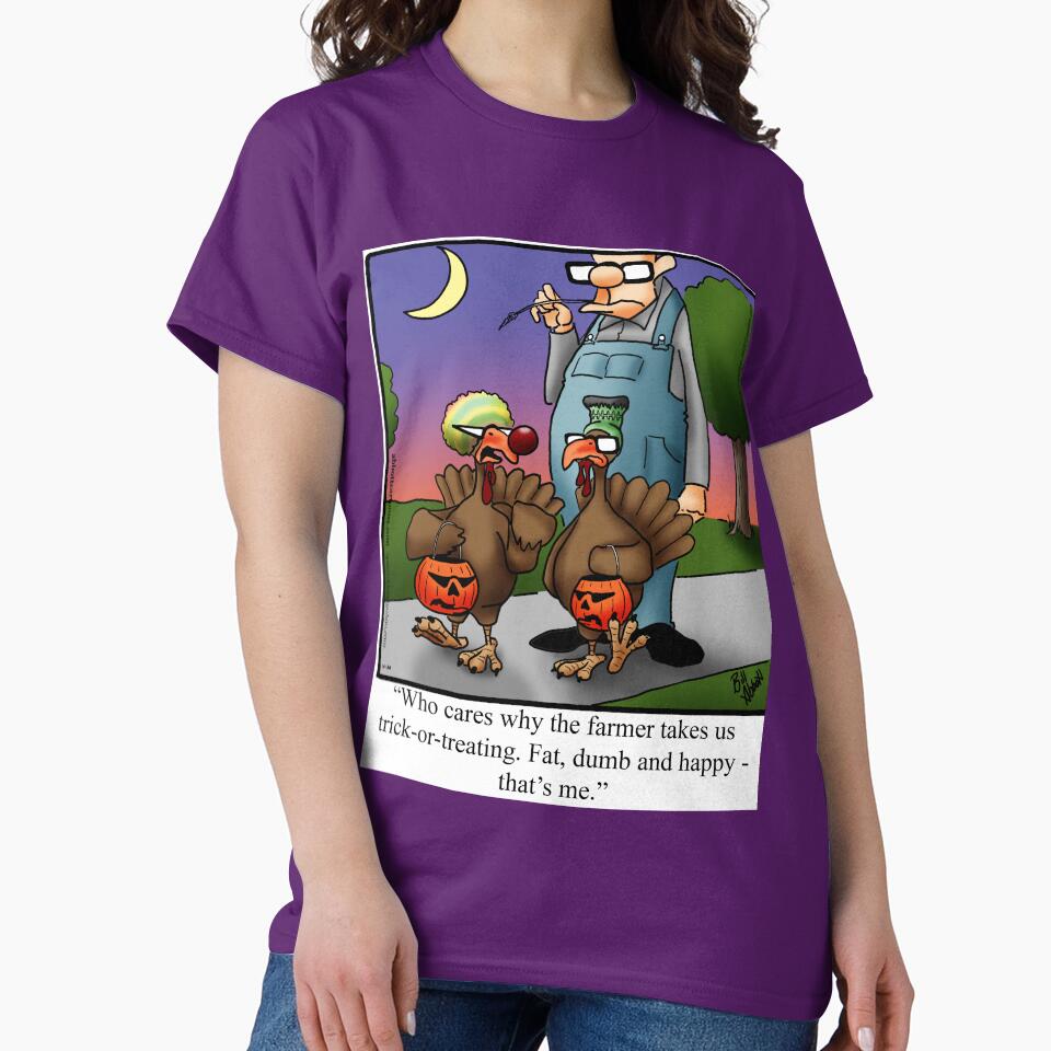 Funny Spectickles Halloween Turkey Trock or Treaters Humor by abbottoons T-Shirts, Hoodie, Sweatshirt (Image 2)