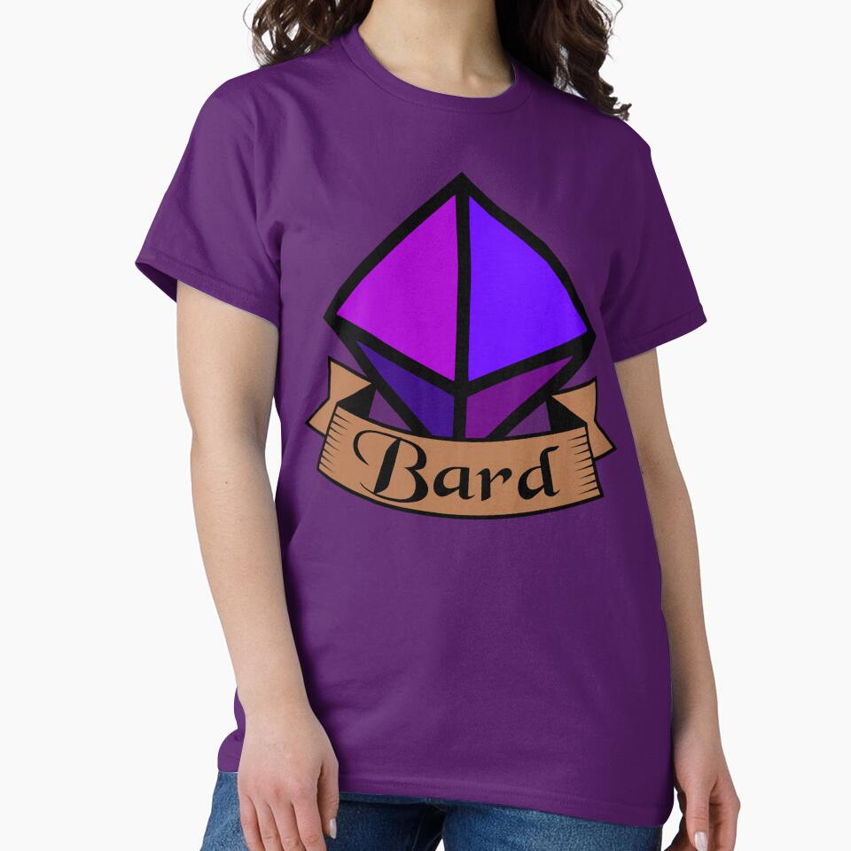 Bard Hit Die by MysticMetalwork T-Shirts, Hoodie, Sweatshirt | BlankRebels.com (Image 2)