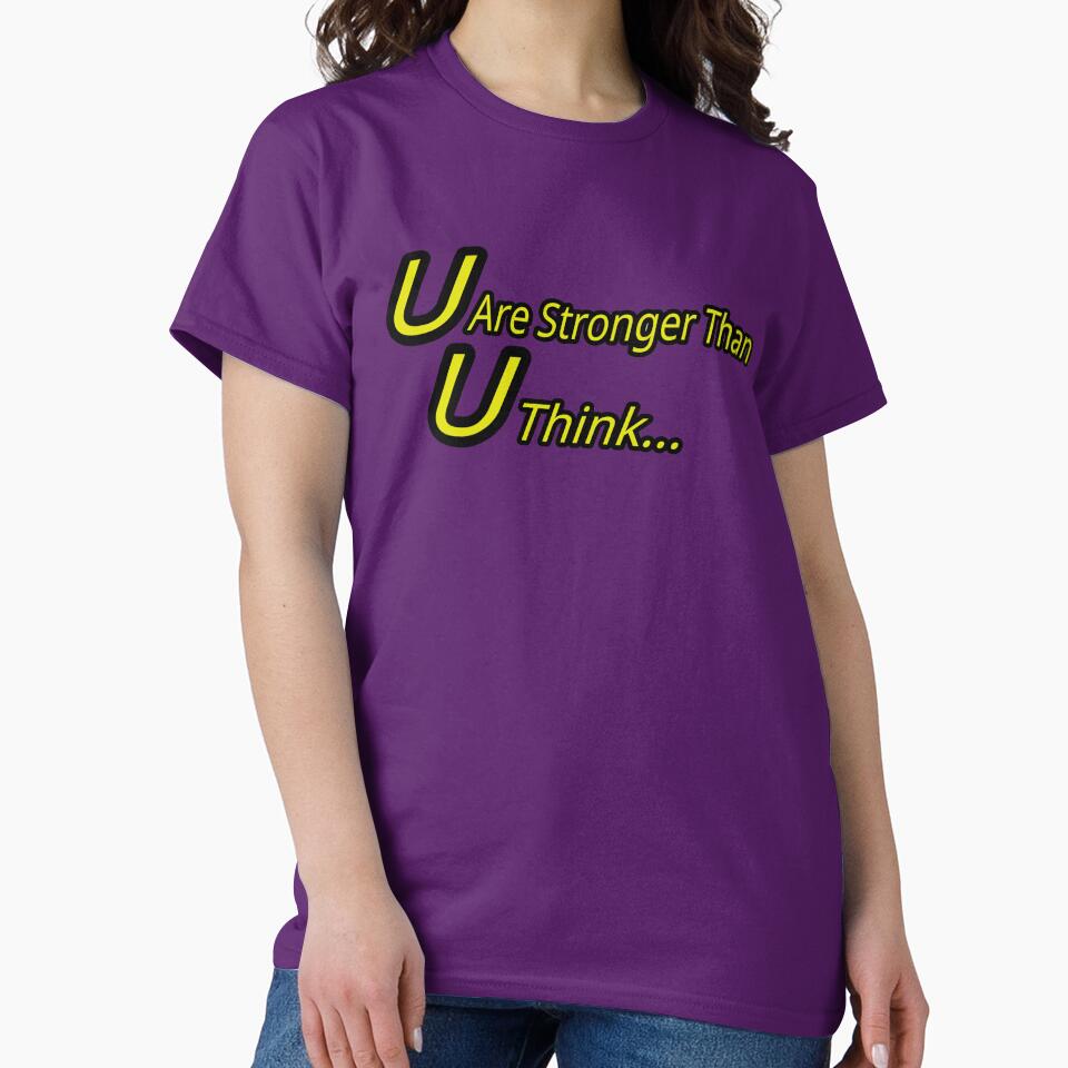 U Are Stronger Than U Think... by Teez2Plz T-Shirts, Hoodie, Sweatshirt | BlankRebels.com (Image 2)