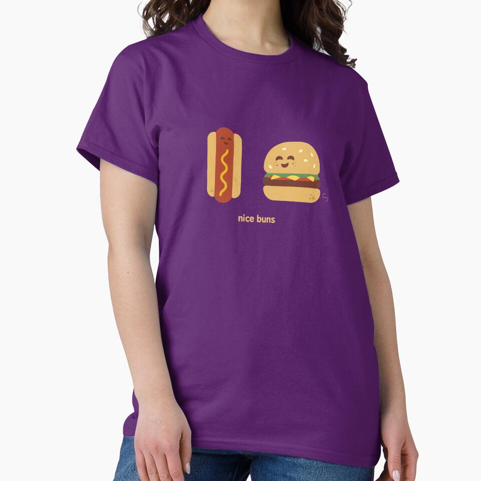 Foodie Buddies - Nice Buns by zacrizy T-Shirts, Hoodie, Sweatshirt | BlankRebels.com (Image 2)