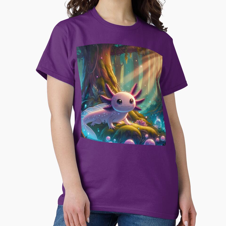 Axolotl Art #73 | Axolotl Lovers by ksgraphics222 T-Shirts, Hoodie, Sweatshirt | BlankRebels.com (Image 2)