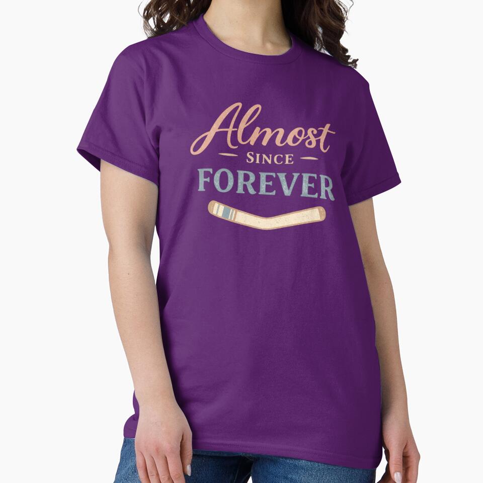 Almost Since Forever – Cozy Hockey Romance Retro Shirt by PremiereAA Hoodie, Sweatshirt | BlankRebels.com (Image 2)
