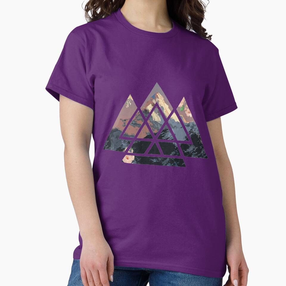 Mountain landscape inside triangle shapes by Floomart T-Shirts, Hoodie, Sweatshirt | BlankRebels.com (Image 2)