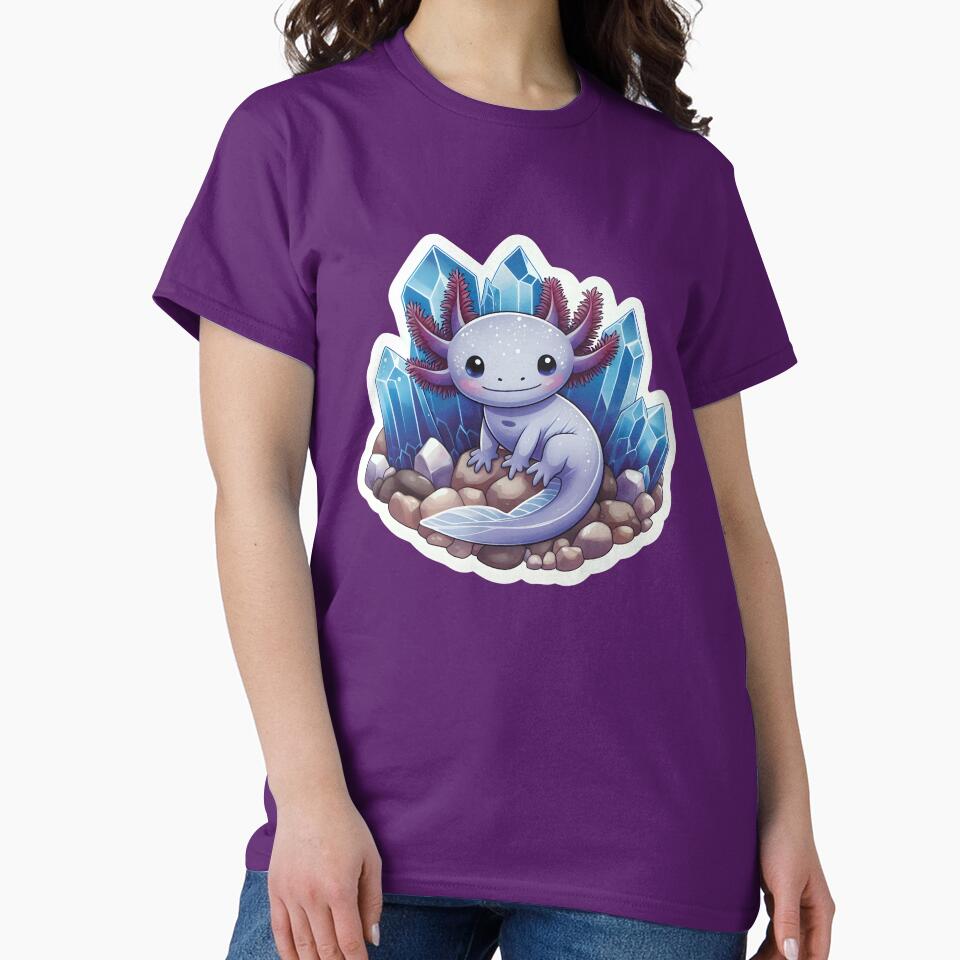 Axolotl Art #114 | Axolotl Lovers by ksgraphics222 T-Shirts, Hoodie, Sweatshirt | BlankRebels.com (Image 2)