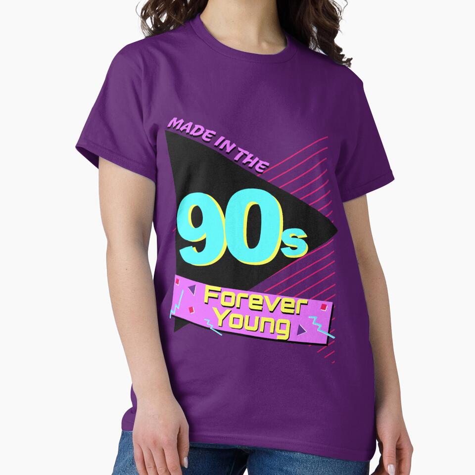 Made In The 90's! 90's baby. 90's kid. Forever Young. by ArtsyHart T-Shirts, Hoodie, Sweatshirt | BlankRebels.com (Image 2)