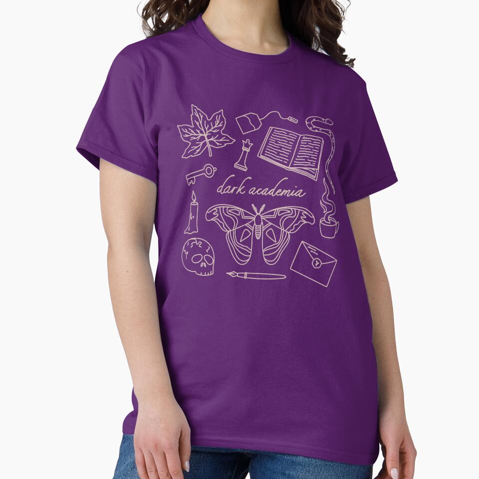 Dark Academia Collection by annexart T-Shirts, Hoodie, Sweatshirt | BlankRebels.com (Image 2)