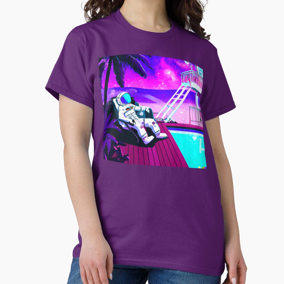 Astronaut Lounging by DaniGirls T-Shirts, Hoodie, Sweatshirt | BlankRebels.com (Image 2)