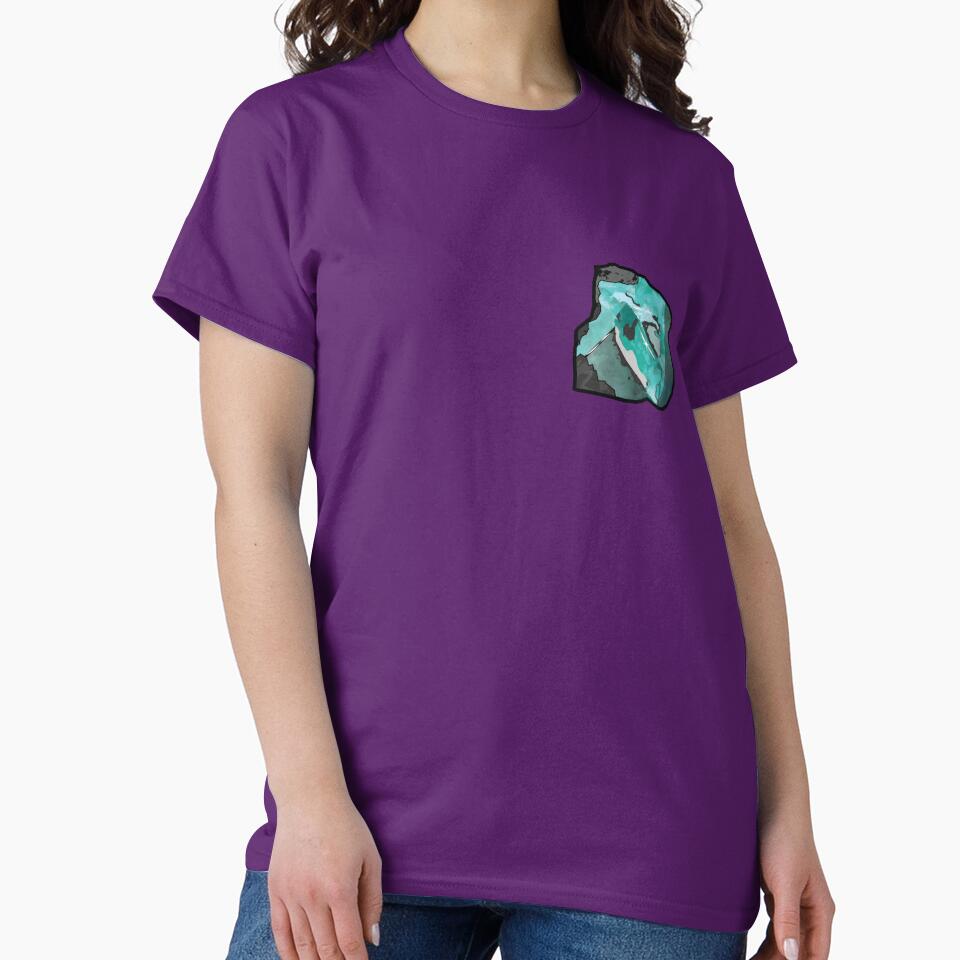 Isometric Fluorite Mineral Crystal by Zillberry T-Shirts, Hoodie, Sweatshirt | BlankRebels.com (Image 2)