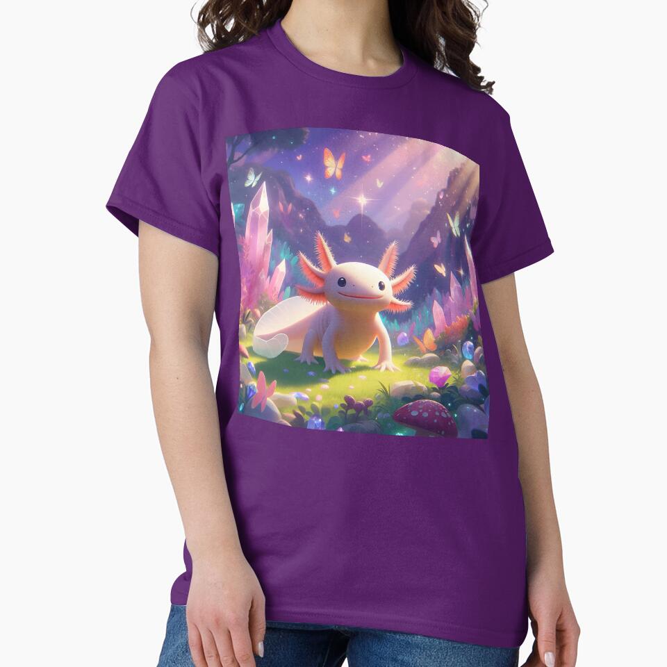 Axolotl Art #115 | Axolotl Lovers by ksgraphics222 T-Shirts, Hoodie, Sweatshirt | BlankRebels.com (Image 2)
