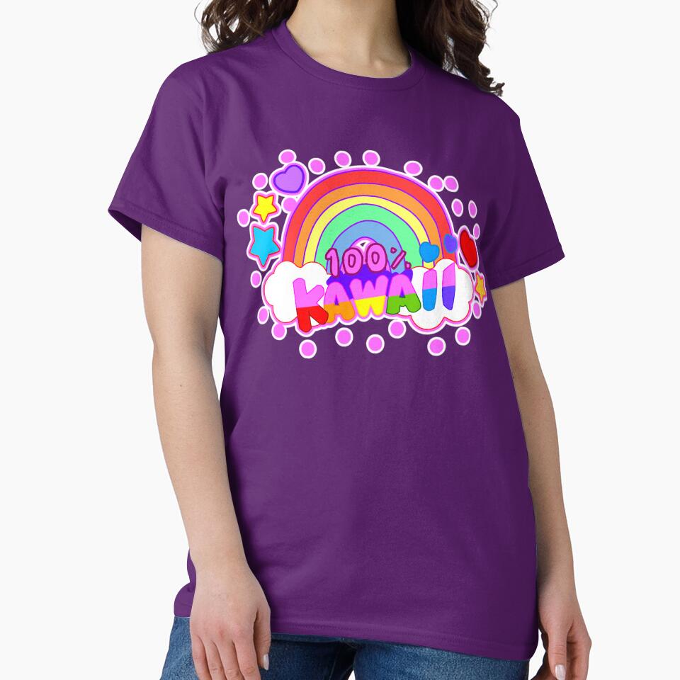 100% kawaii by fantasmahappy T-Shirts, Hoodie, Sweatshirt | BlankRebels.com (Image 2)