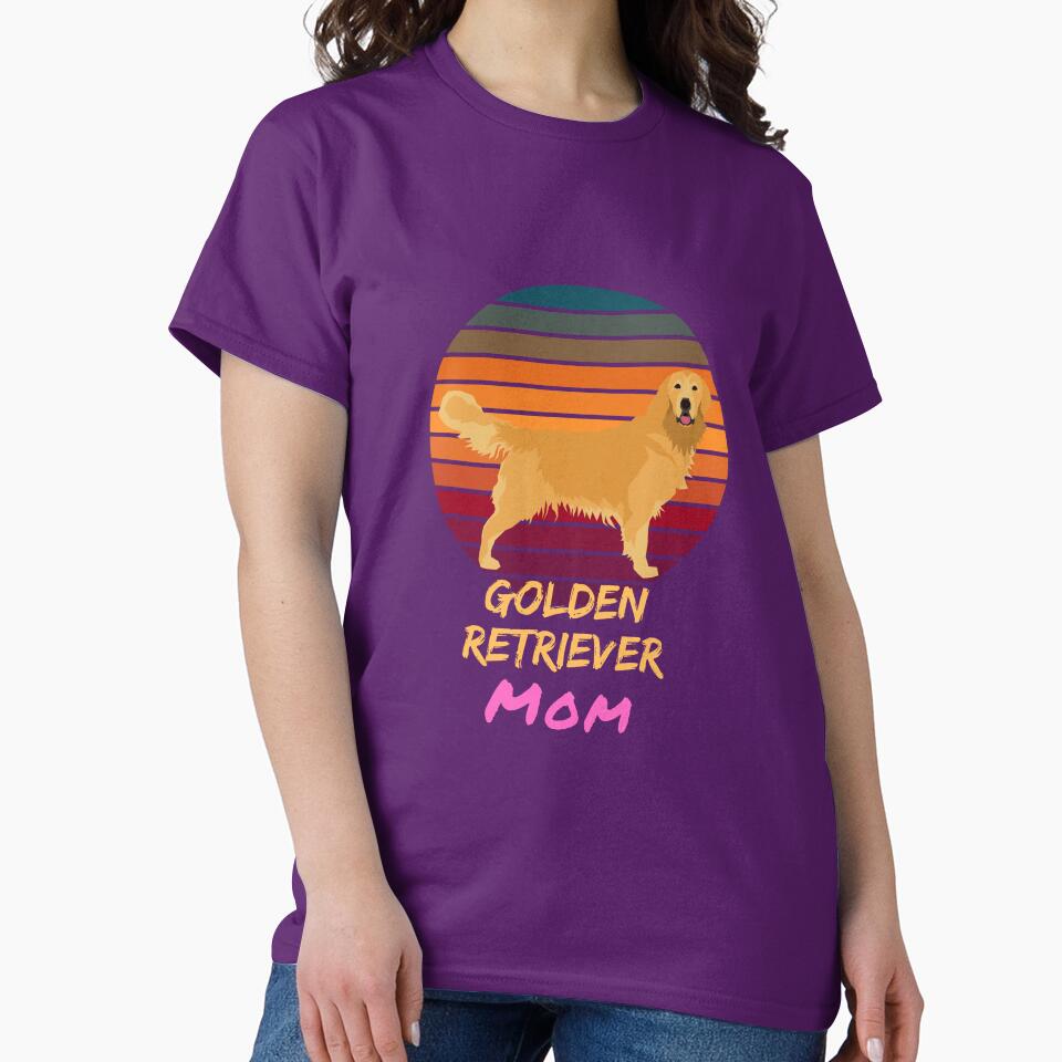 Golden Retriever Mom by SyTcreations T-Shirts, Hoodie, Sweatshirt | BlankRebels.com (Image 2)