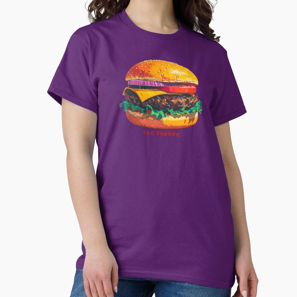 The Burger by mcraft studio T-Shirts, Hoodie, Sweatshirt | BlankRebels.com (Image 2)