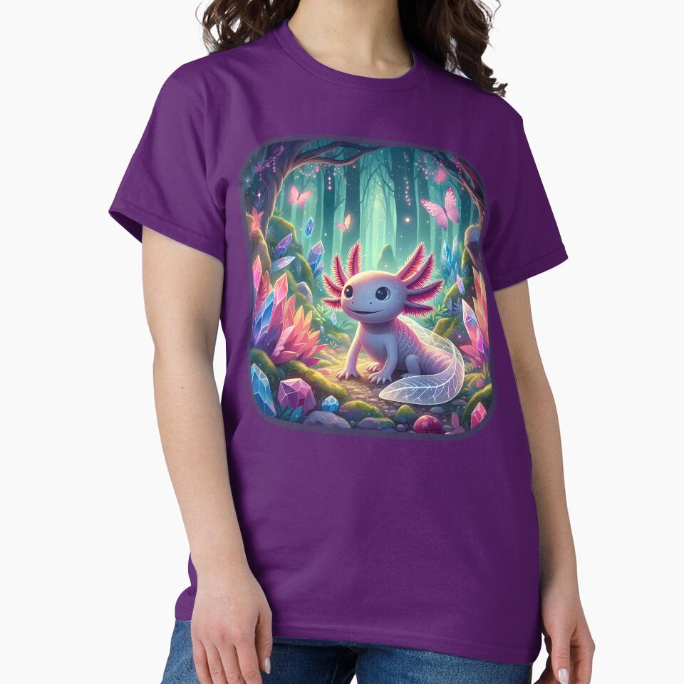Axolotl Art #59 | Axolotl Lovers by ksgraphics222 T-Shirts, Hoodie, Sweatshirt | BlankRebels.com (Image 2)