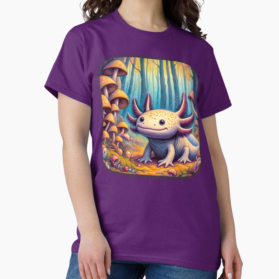 Axolotl Art #42 | Axolotl Lovers by ksgraphics222 T-Shirts, Hoodie, Sweatshirt | BlankRebels.com (Image 2)