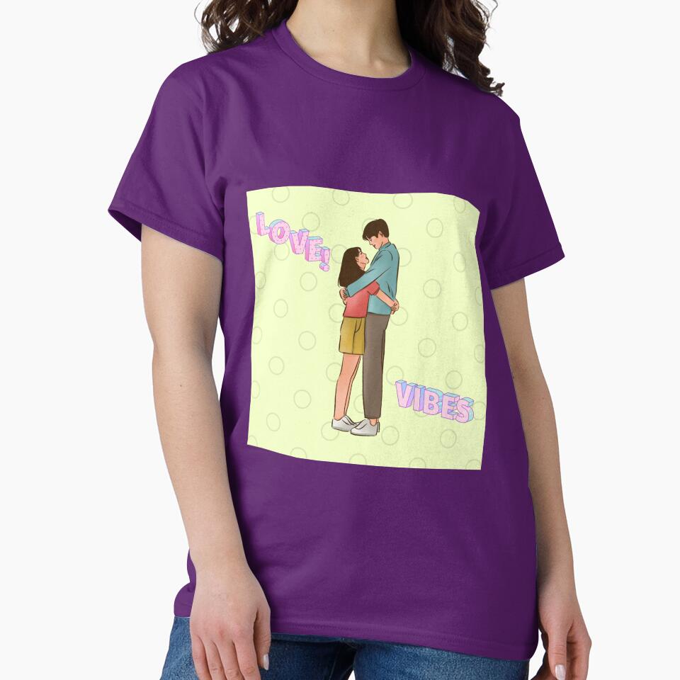 Love vibes couple by andrasdesignssss T-Shirts, Hoodie, Sweatshirt | BlankRebels.com (Image 2)