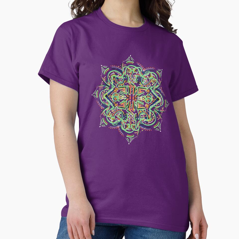 Green Mandala by Daily Muse T-Shirts, Hoodie, Sweatshirt | BlankRebels.com (Image 2)