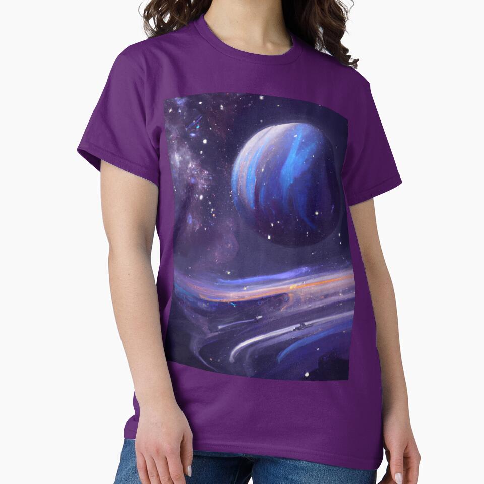 Galactic Sunrise - Cosmic Nebulas - The Milky Way by WBP Mart T-Shirts, Hoodie, Sweatshirt | BlankRebels.com (Image 2)