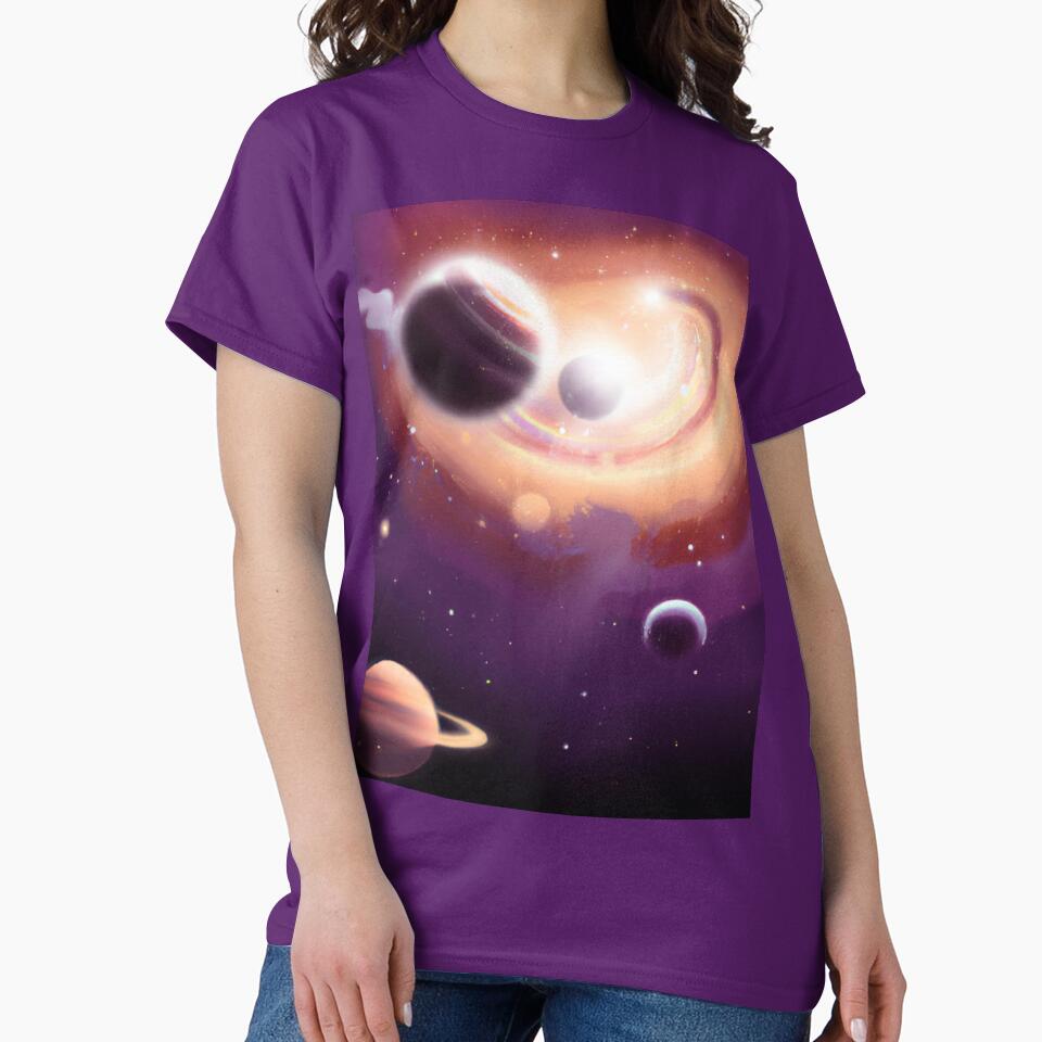 Cosmic Nebulas - The Milky Way - Beyond the Stars by WBP Mart T-Shirts, Hoodie, Sweatshirt | BlankRebels.com (Image 2)