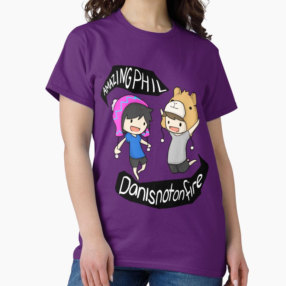 AmazingPhil and Danisnotonfire by iZelda T-Shirts, Hoodie, Sweatshirt | BlankRebels.com (Image 2)
