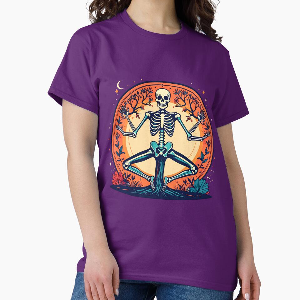 Yoga burning incense moon balance by VibrArtco T-Shirts, Hoodie, Sweatshirt | BlankRebels.com (Image 2)