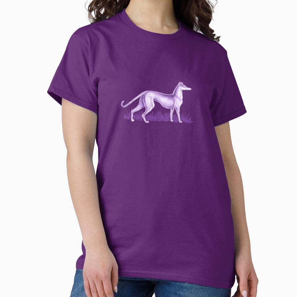 Purple Whippet by artsydenise T-Shirts, Hoodie, Sweatshirt | BlankRebels.com (Image 2)