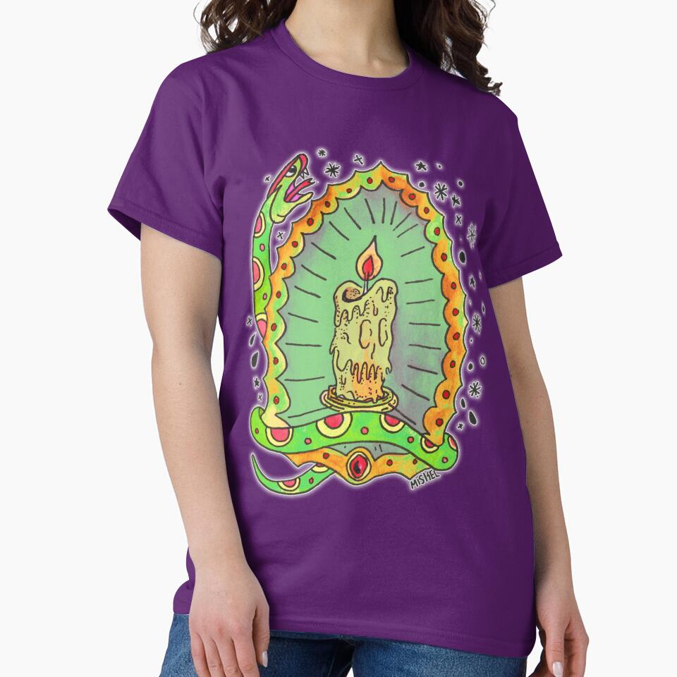 SNAKE AND CANDLE by Travis Scotti T-Shirts, Hoodie, Sweatshirt | BlankRebels.com (Image 2)
