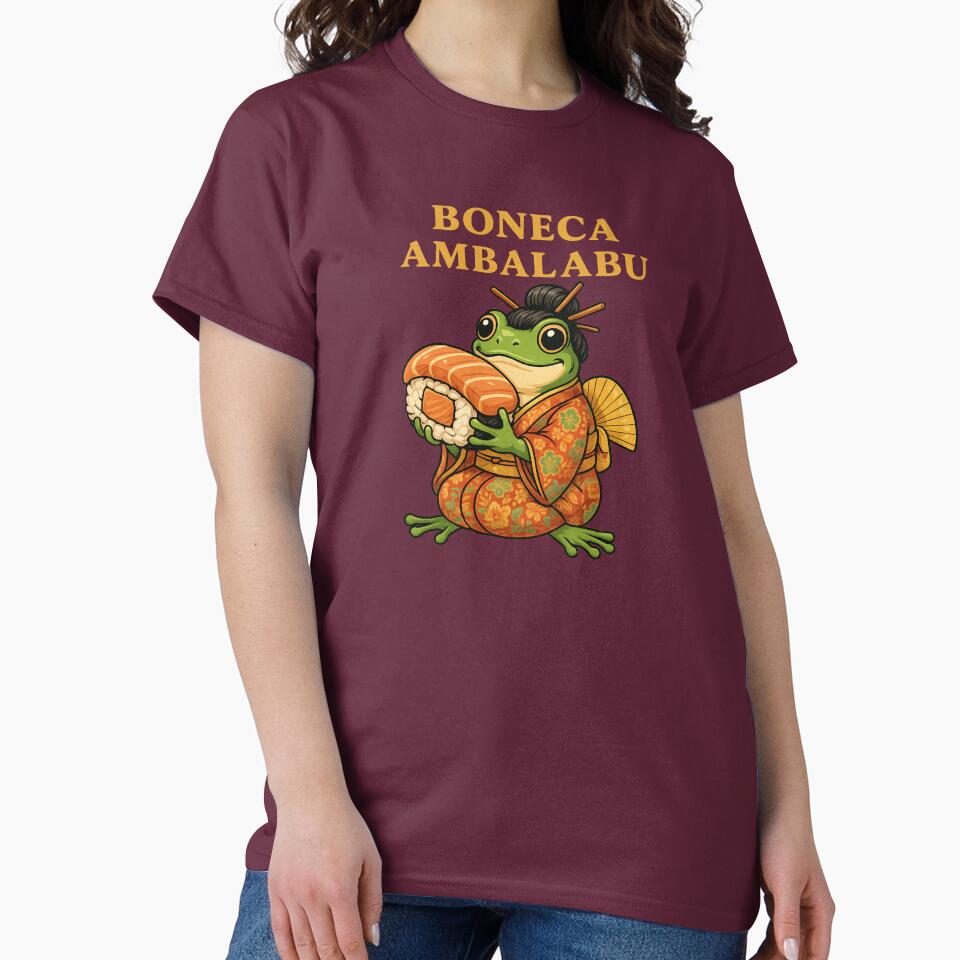 Boneca Ambalabu Japan – Funny Kimono Frog Sushi Meme Art T-Shirts, Hoodie, Sweatshirt