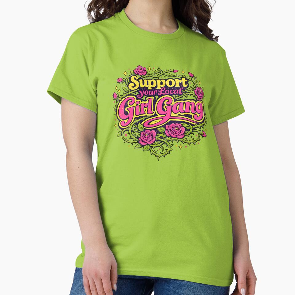 Support your local girl gang by Boog Monst T-Shirts, Hoodie, Sweatshirt | BlankRebels.com (Image 2)