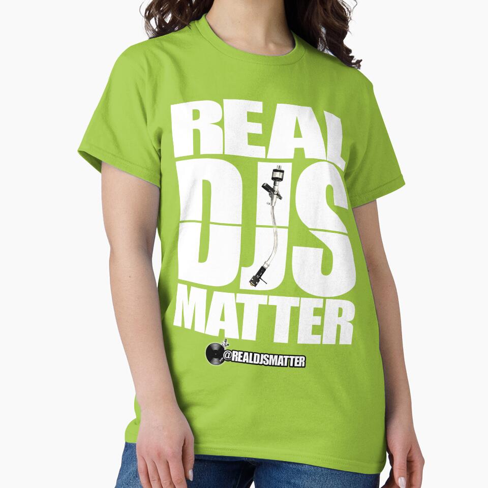 Real Djs Matter Logo by Real-Djs-Matter T-Shirts, Hoodie, Sweatshirt | BlankRebels.com (Image 2)