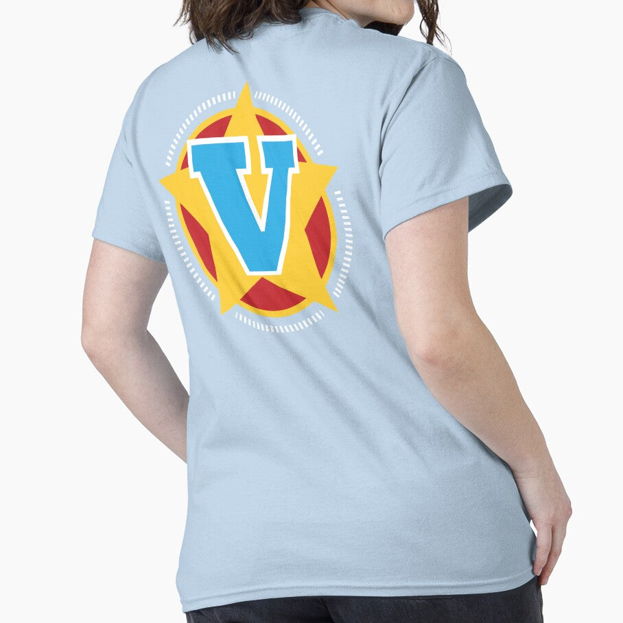 Superhero Letter V. Star and stripes by mgulin T-Shirts, Hoodie, Sweatshirt | BlankRebels.com (Image 2)
