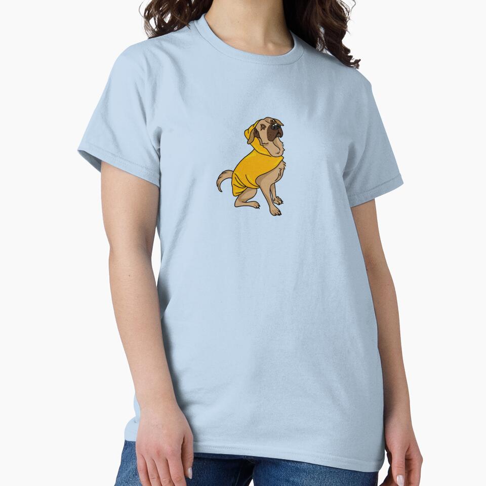 dog in a raincoat - Brie by tintacarmesim T-Shirts, Hoodie, Sweatshirt | BlankRebels.com (Image 2)