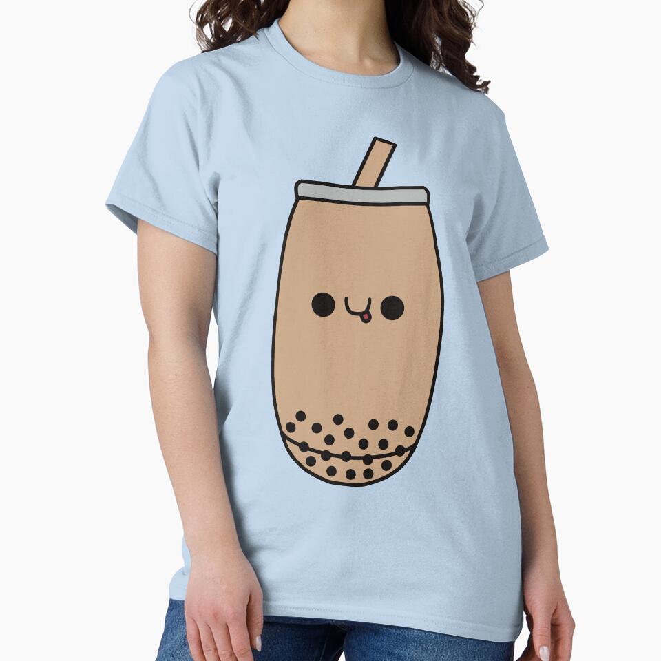 Cute Kawaii Lychee Bubble Tea by KawaiiByDice T-Shirts, Hoodie, Sweatshirt | BlankRebels.com (Image 2)