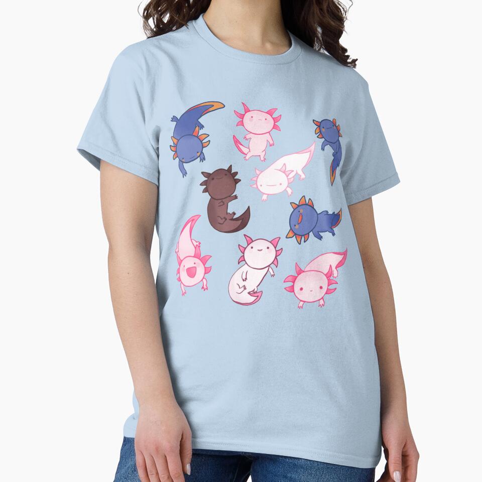 Cute axolotls pack by Mayarart T-Shirts, Hoodie, Sweatshirt | BlankRebels.com (Image 2)