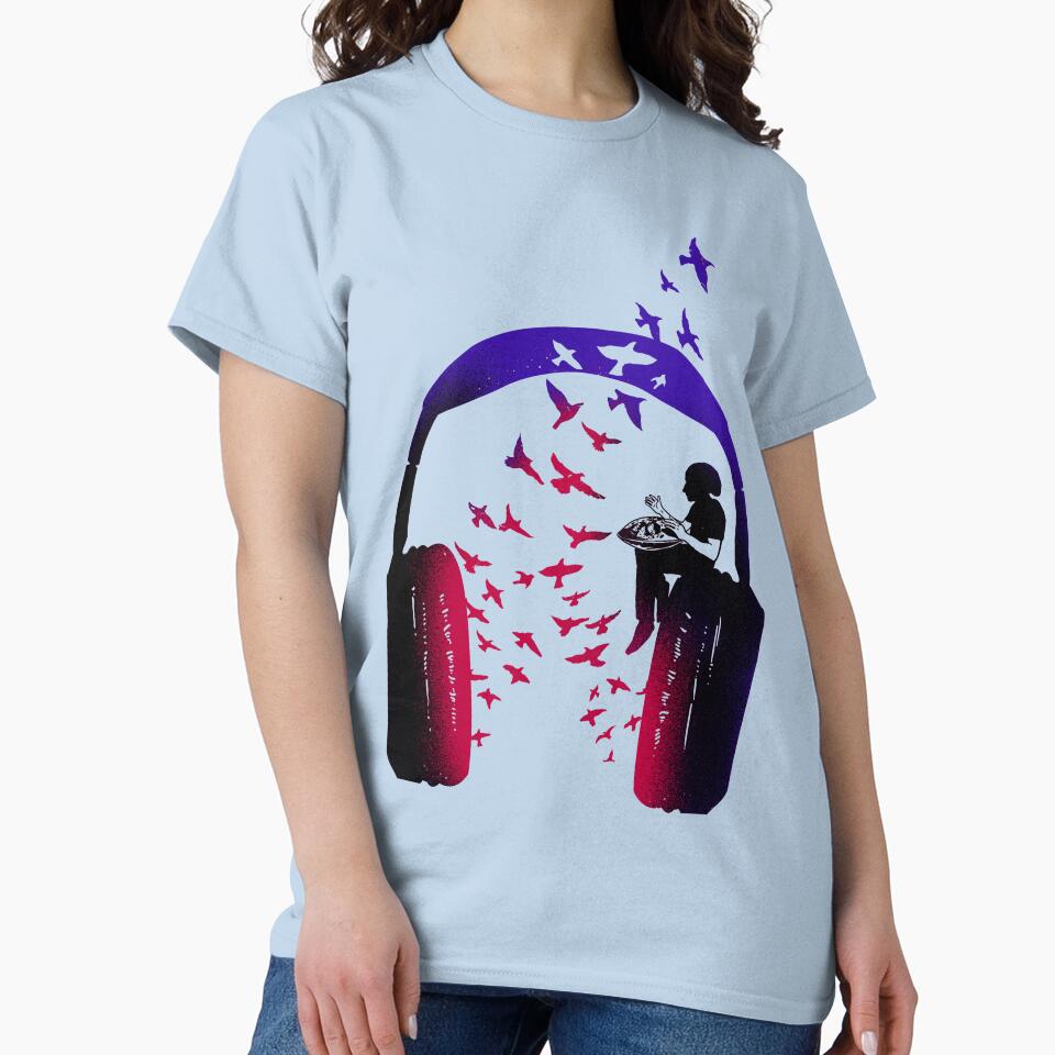 Headphone Music Hang Drum by barmalisiRTB T-Shirts, Hoodie, Sweatshirt | BlankRebels.com (Image 2)