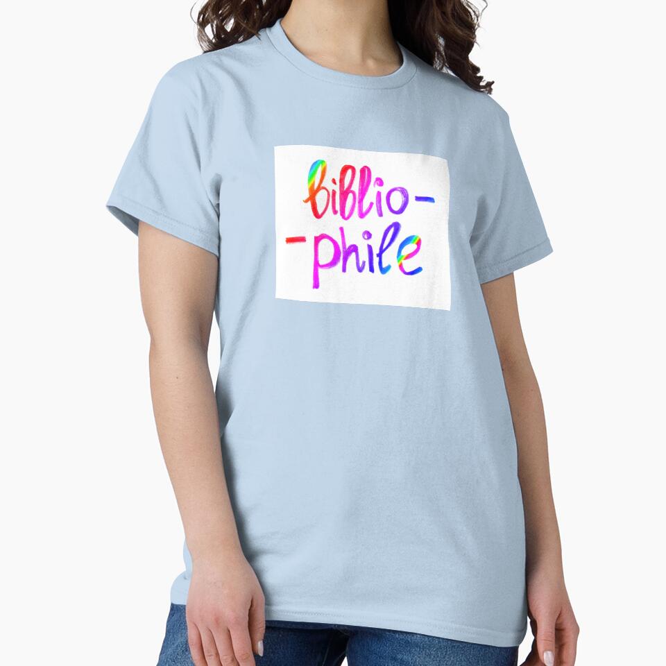 Bibliophile word lettering | Bibliophile hand lettering by lausn T-Shirts, Hoodie, Sweatshirt | BlankRebels.com (Image 2)