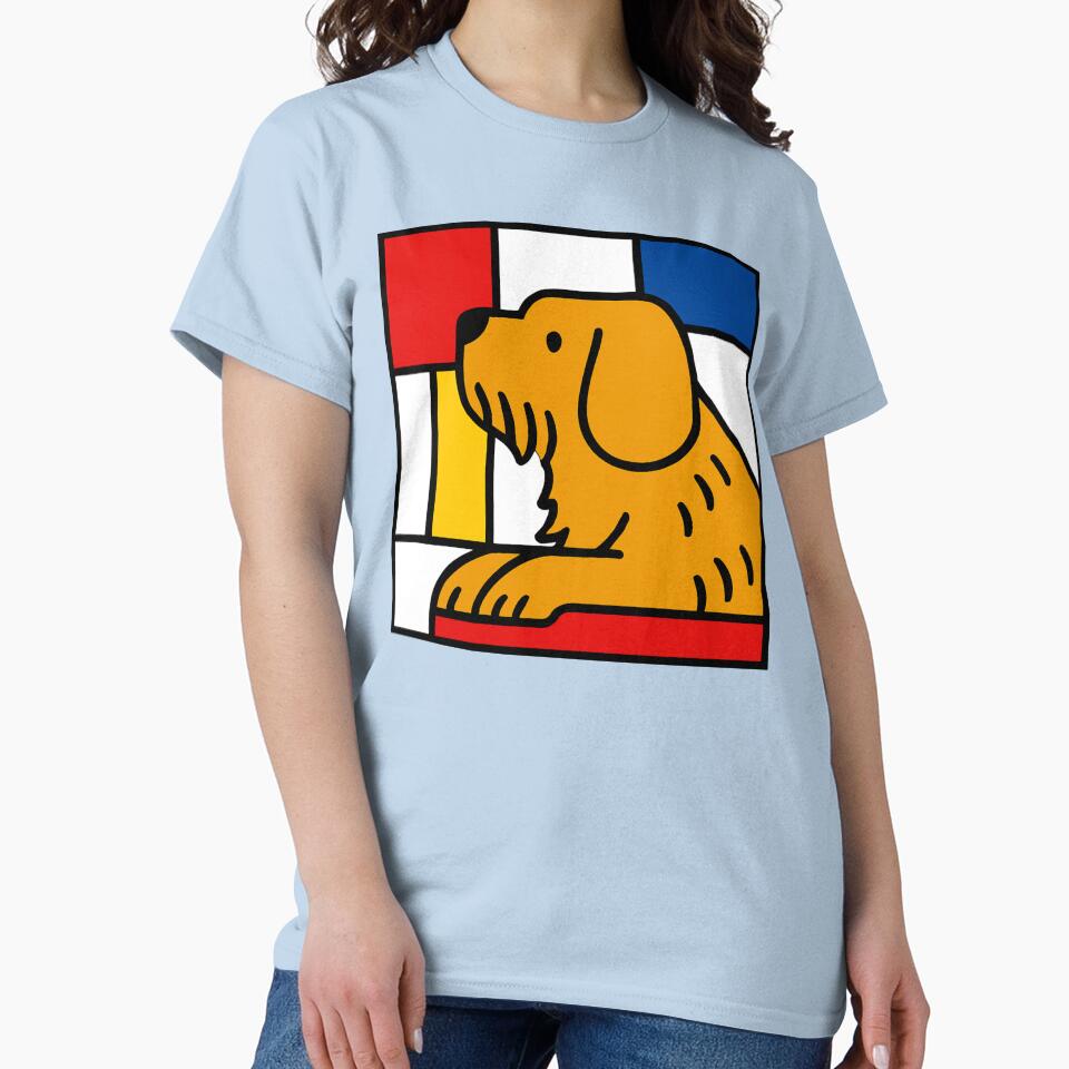Composition with Red, Blue & Otterhound by OHCA Store T-Shirts, Hoodie, Sweatshirt | BlankRebels.com (Image 2)