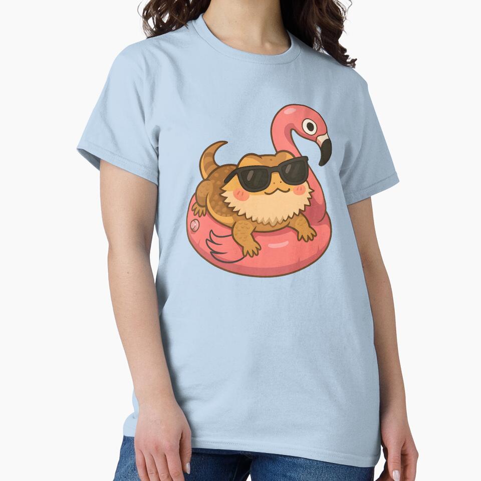 Bearded Dragon - Kawaii Pet Summer Vibes by aylastyle T-Shirts, Hoodie, Sweatshirt | BlankRebels.com (Image 2)