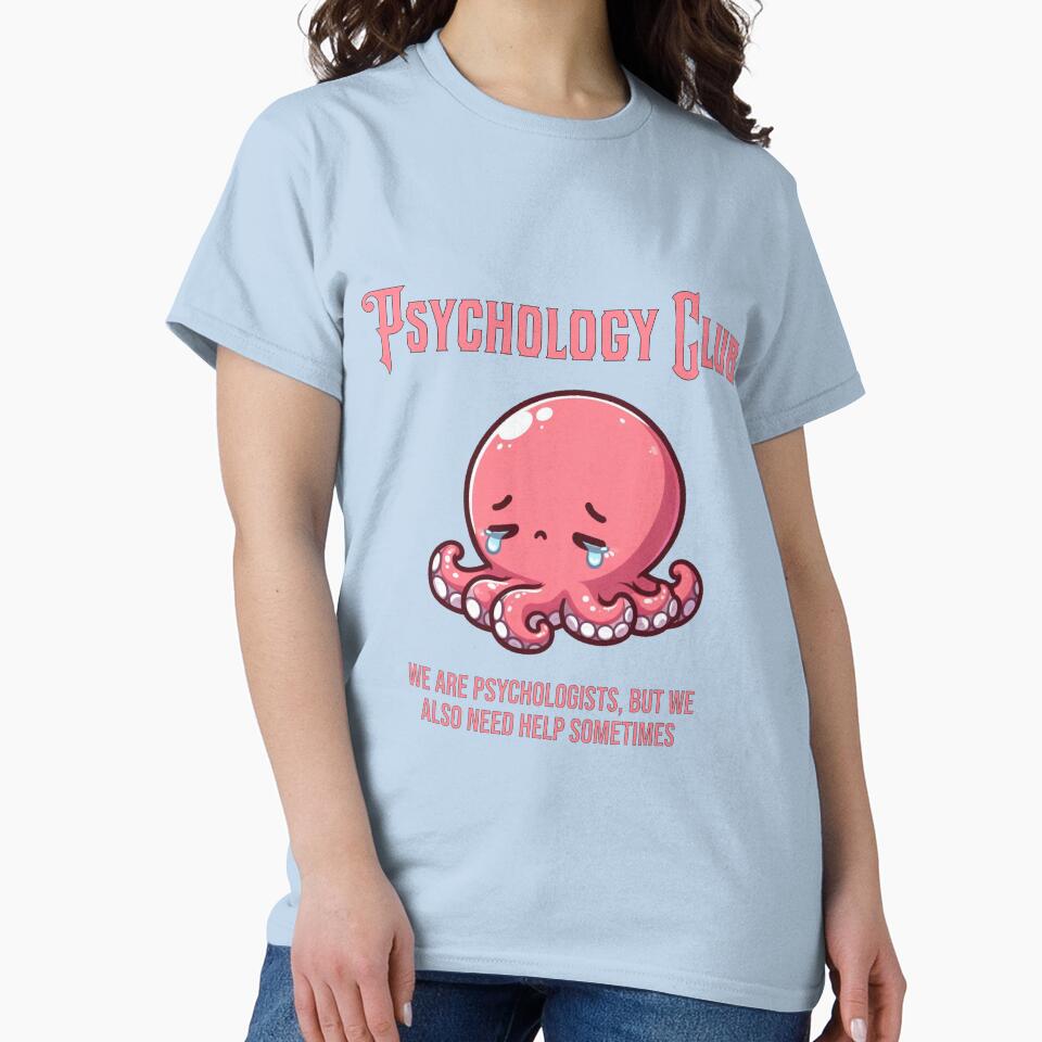 Psychology Club Octopus by LemuellTrends T-Shirts, Hoodie, Sweatshirt | BlankRebels.com (Image 2)