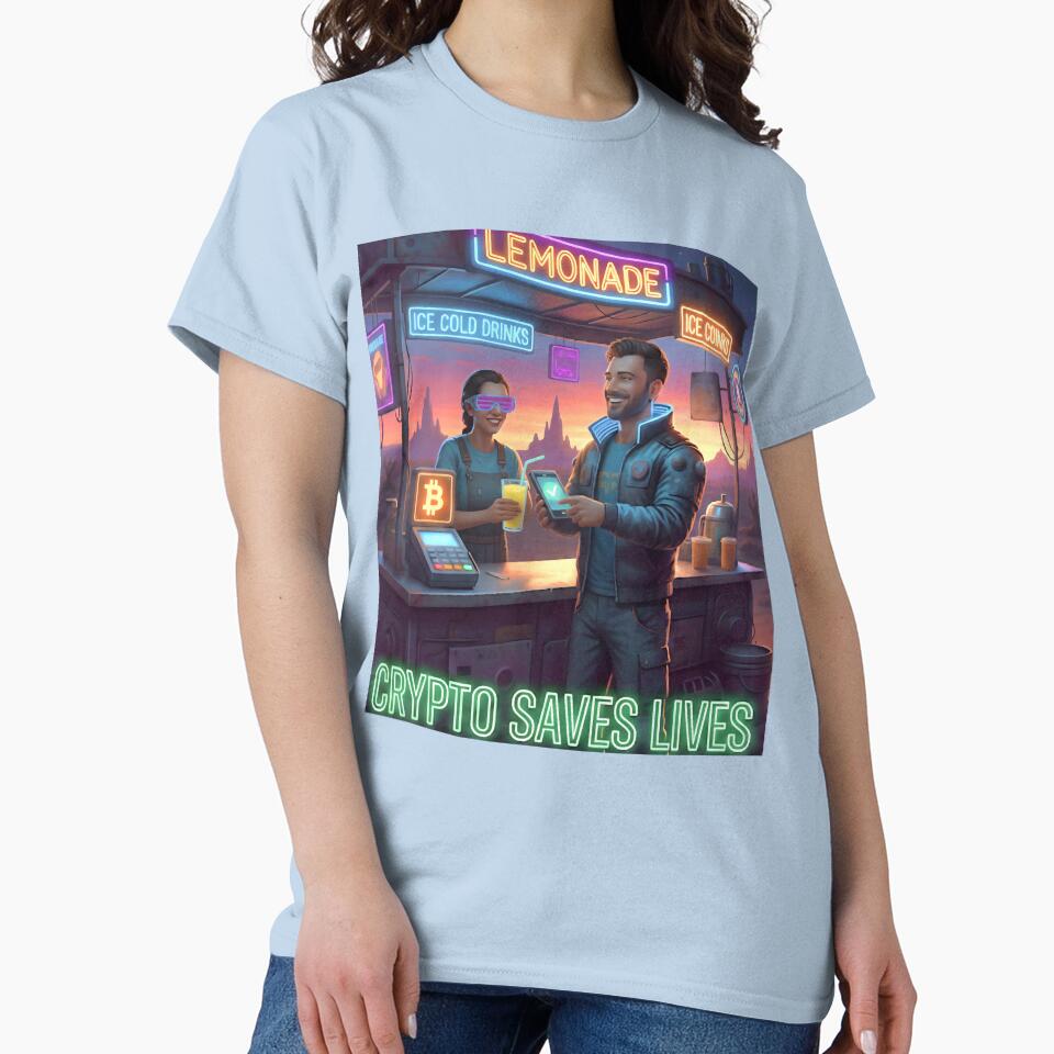 Crypto Saves Lives - Wasteland Lemonade Bar by CryptoCactus T-Shirts, Hoodie, Sweatshirt | BlankRebels.com (Image 2)