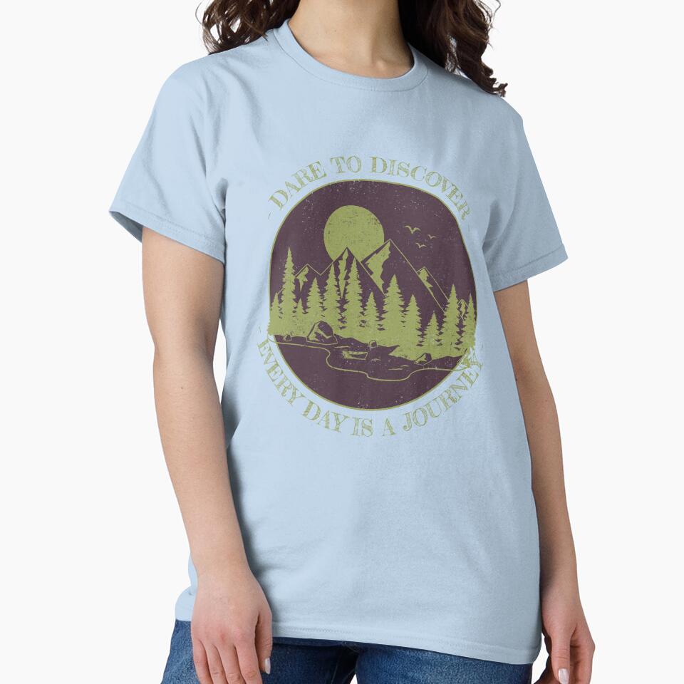 Dare to Discover - Green by CryinkDesigns T-Shirts, Hoodie, Sweatshirt | BlankRebels.com (Image 2)