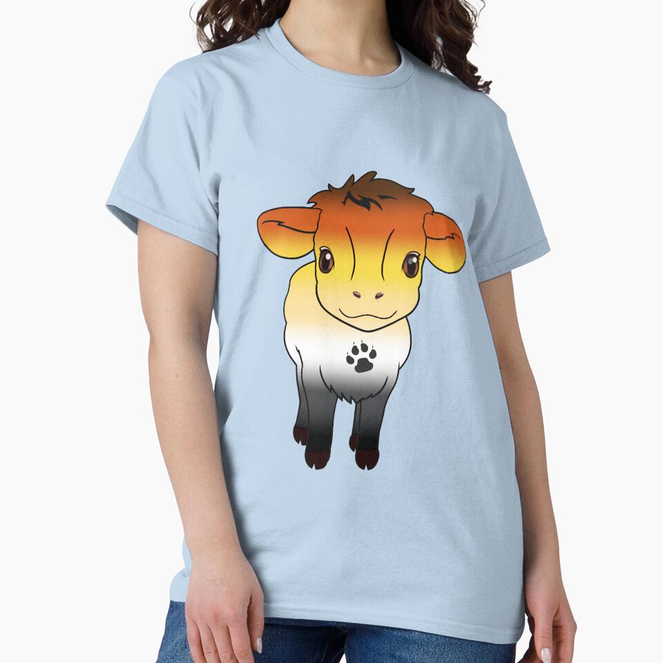Cute Gay Bear Pride Flag Cow, Kawaii Bear Pride Design by Travelslightly T-Shirts, Hoodie, Sweatshirt (Image 2)