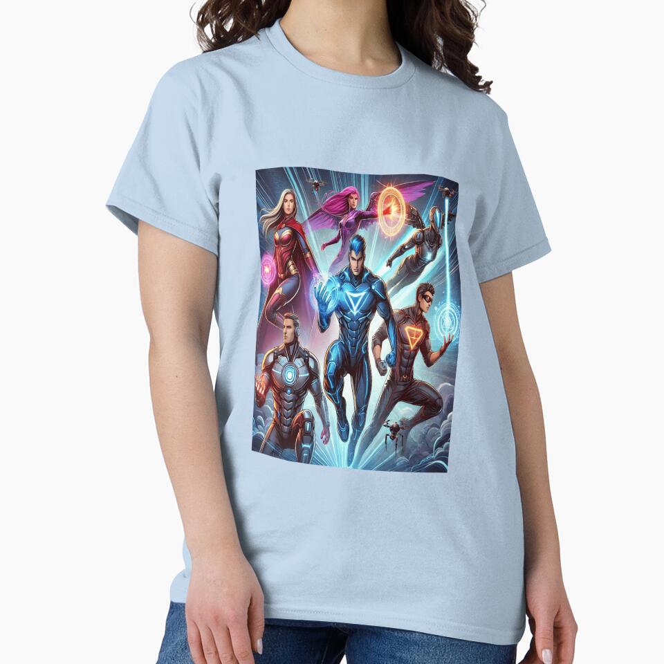original superhero design by teeqty-fashion T-Shirts, Hoodie, Sweatshirt | BlankRebels.com (Image 2)