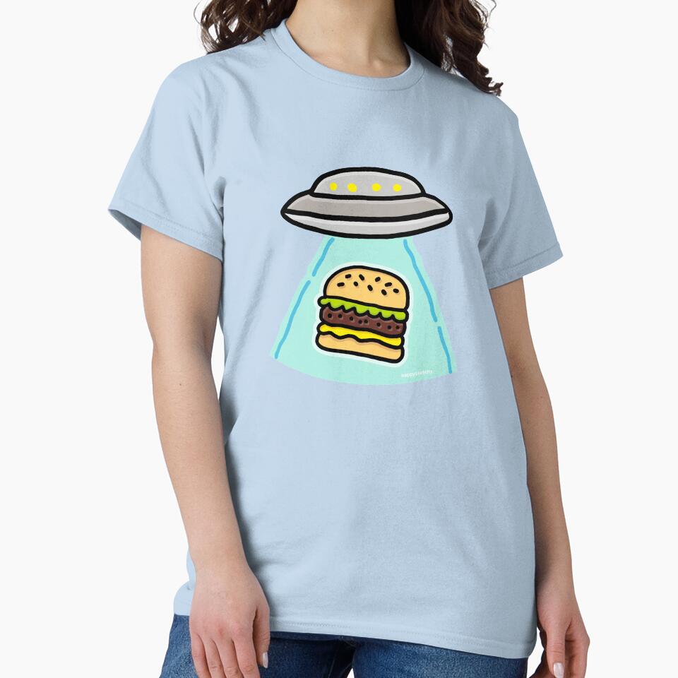Hamburger abduction by happysketchy T-Shirts, Hoodie, Sweatshirt | BlankRebels.com (Image 2)
