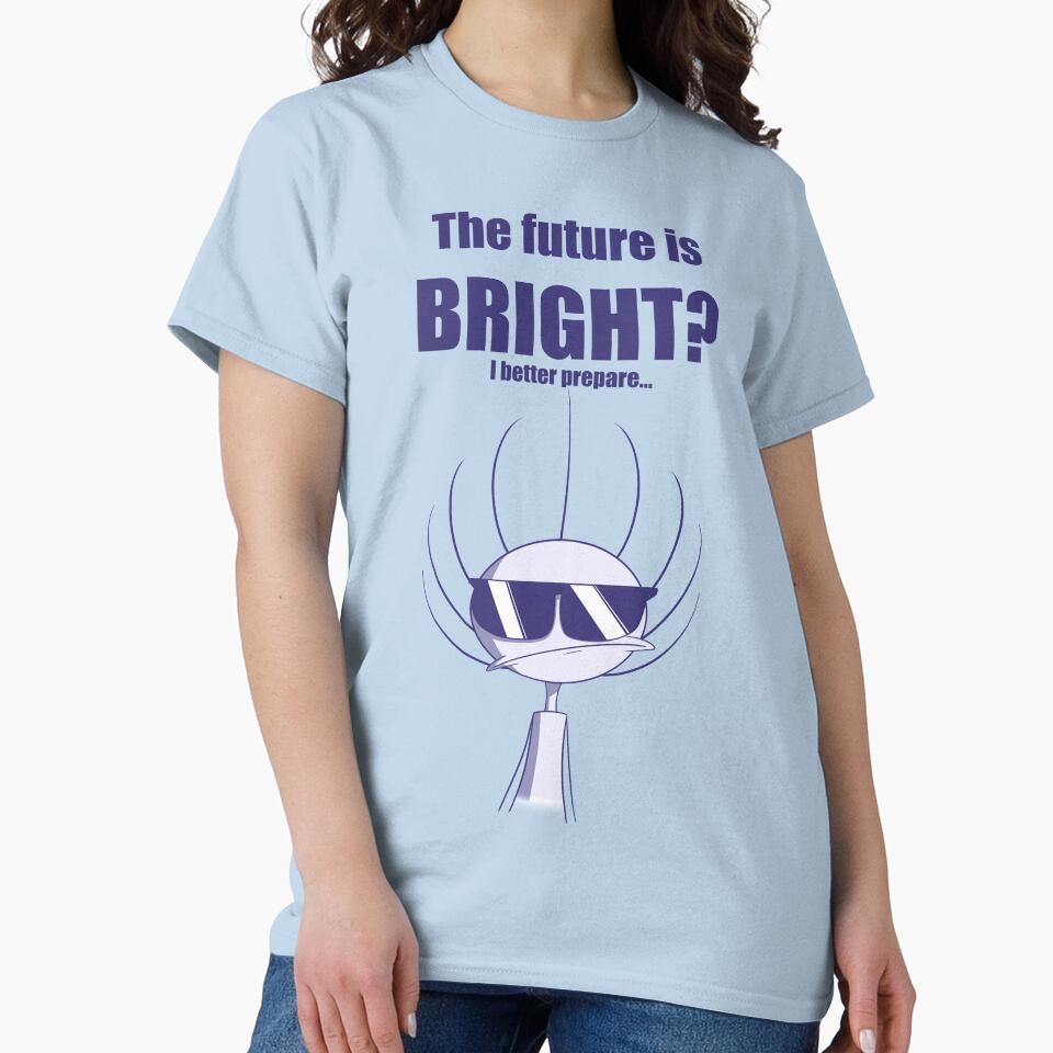 Little Buddy! - The future is BRIGHT! by VoidComix T-Shirts, Hoodie, Sweatshirt | BlankRebels.com (Image 2)